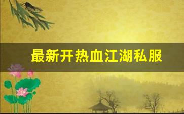 热血江湖私发网：最新开热血江湖私服 (2)